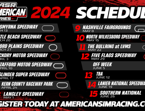 The 2024 ASR All American Series Schedule is here!!!