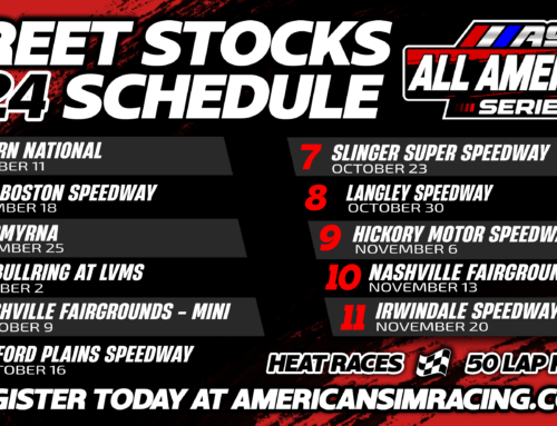 The Street Stock Series Returns To ASR!