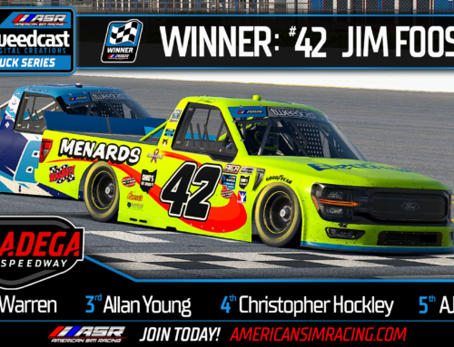 Foose Scores Talladega Win