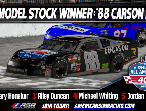 Carson Lucas Secures The Win In The Big T Motorsports All American 100!