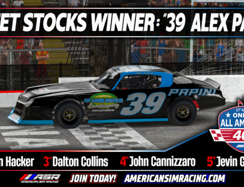 Papini Near Perfect in All American Street Stock 75!