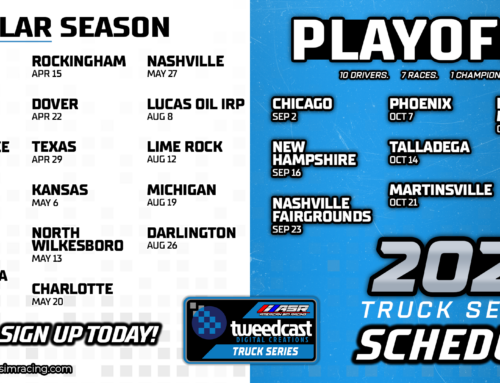 The Dates Are Set For 2025 Tweedcast Digital Creations Truck Series Season!