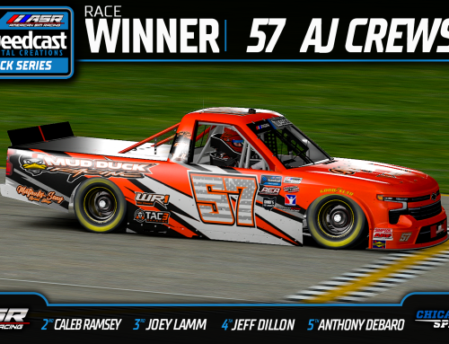 Crews Cracks the Win Column at Chicagoland!