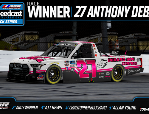 Debaro Notches First ASR Victory at Iowa!