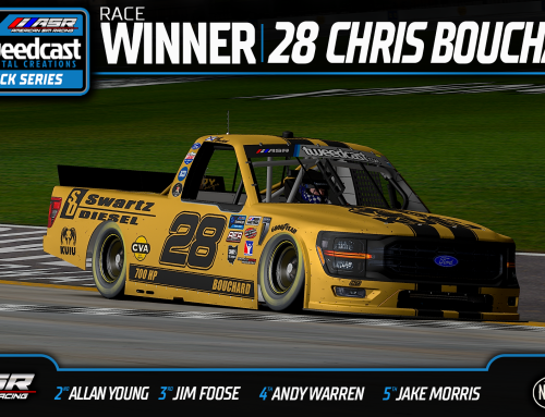 Bouchard Breaks Through To Victory Lane at Nashville!